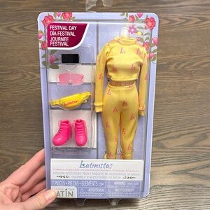 Latinitas Yellow Doll Outfit Set
